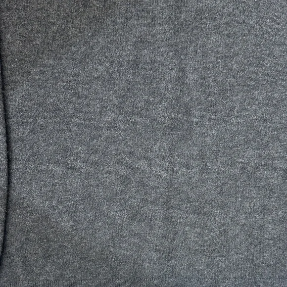 J Crew 100% Cashmere Turtleneck Sweater sz L Dark Grey - Picture 9 of 12